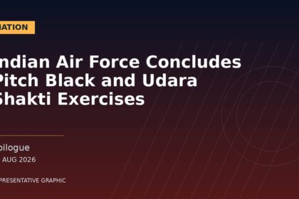 Representative graphic: Indian Air Force Concludes Pitch Black and Udara Shakti Exercises