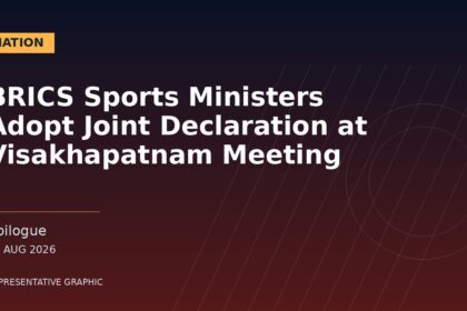 Representative graphic: BRICS Sports Ministers Adopt Joint Declaration at Visakhapatnam Meeting
