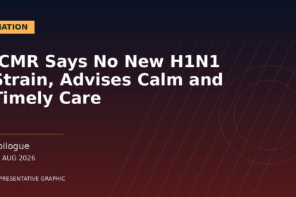 Representative graphic: ICMR Says No New H1N1 Strain, Advises Calm and Timely Care