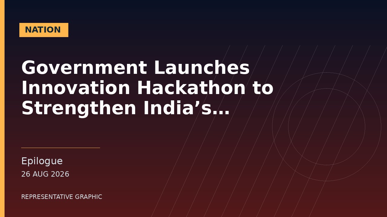 Representative graphic: Government Launches Innovation Hackathon to Strengthen India’s Critical Mineral Security