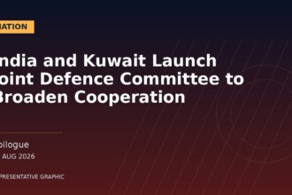 Representative graphic: India and Kuwait Launch Joint Defence Committee to Broaden Cooperation
