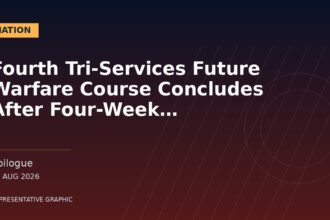 Representative graphic: Fourth Tri-Services Future Warfare Course Concludes After Four-Week Programme